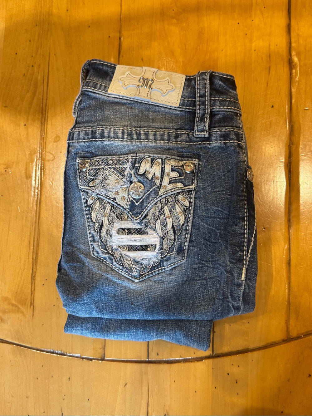 Miss Me Aletta Wing bootcut jeans